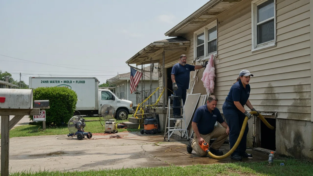 Water Damage Repair in Pleasant City, OH near me
